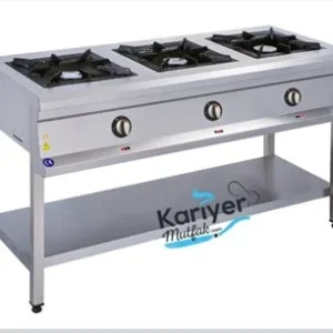 görkem 3 lü taban raflı ocak gazlı ve lpg li 150x60x85 cm 202