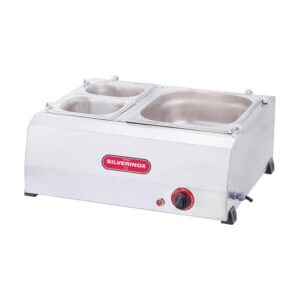 silverinox 2181 sos kaplı sosislik, elektrikli