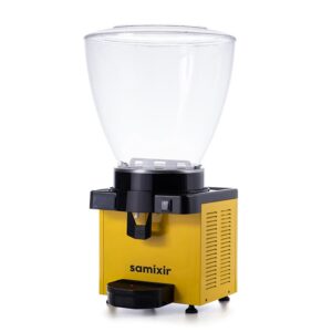 samixir m40 panaromik dijital soğuk İçecek dispenseri, 40 l, sarı