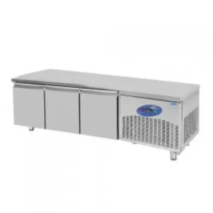 csa cs cih 3 700 cihaz altı derin dondurucu, 3 kapılı, 210 l
