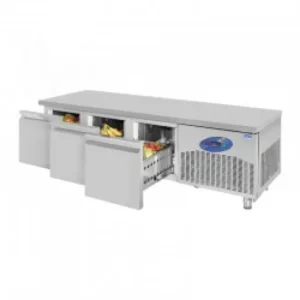 csa cs cih 3 700 cihaz altı derin dondurucu, 3 Çekmeceli, 210 l